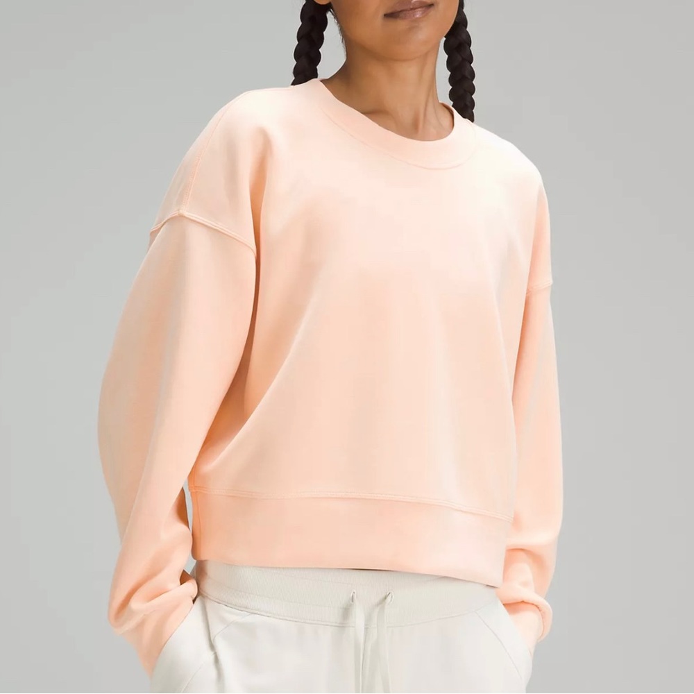 Lululemon Softstreme Perfectly Oversized Cropped Crew